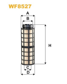 WF8527 WIX FILTERS palivový filter WF8527 WIX FILTERS