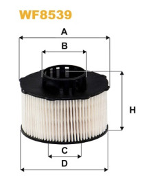 WF8539 Palivový filtr WIX FILTERS