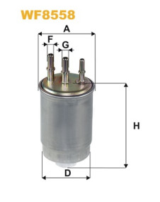 WF8558 WIX FILTERS palivový filter WF8558 WIX FILTERS