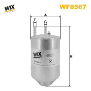 WF8567 Palivový filtr WIX FILTERS