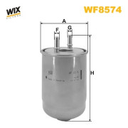 WF8574 Palivový filtr WIX FILTERS