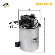 WF8584 Palivový filtr WIX FILTERS