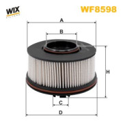 WF8598 Palivový filtr WIX FILTERS