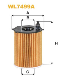 WL7499A Olejový filtr WIX FILTERS