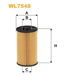 WL7548 WIX FILTERS olejový filter WL7548 WIX FILTERS