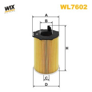 WL7602 Olejový filtr WIX FILTERS