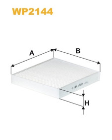 WP2144 Filtr, vzduch v interiéru WIX FILTERS