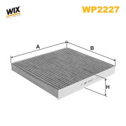 WP2227 Filtr, vzduch v interiéru WIX FILTERS