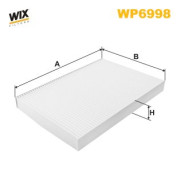 WP6998 Filtr, vzduch v interiéru WIX FILTERS