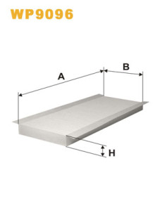 WP9096 Filtr, vzduch v interiéru WIX FILTERS