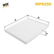 WP9250 Filtr, vzduch v interiéru WIX FILTERS