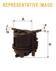 WF8322 Palivový filtr WIX FILTERS