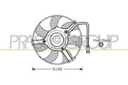 AD017F001 Větrák, chlazení motoru PrascoSelection PRASCO