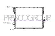 BM820R003 Chladič, chlazení motoru PrascoSelection PRASCO