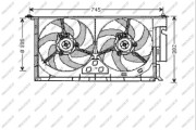 CI915F004 Větrák, chlazení motoru PrascoSelection PRASCO