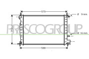 FD050R010 Chladič, chlazení motoru PrascoSelection PRASCO