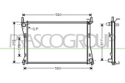 FD340R002 Chladič, chlazení motoru PrascoSelection PRASCO