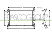 FD420R004 Chladič, chlazení motoru PrascoSelection PRASCO