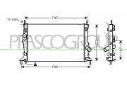 FD424R003 Chladič, chlazení motoru PrascoSelection PRASCO