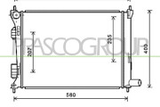 HN202R003 Chladič, chlazení motoru PrascoSelection PRASCO