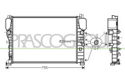 ME039R004 Chladič, chlazení motoru PrascoSelection PRASCO
