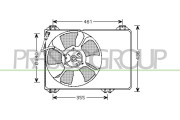 SZ034F001 Větrák, chlazení motoru PrascoSelection PRASCO