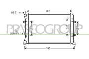 VG424R001 Chladič, chlazení motoru PrascoSelection PRASCO