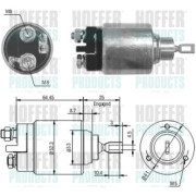 46006 Elektromagnetický spínač, startér HOFFER