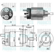 46040 Elektromagnetický spínač, startér HOFFER