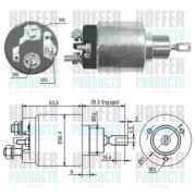 46072 Elektromagnetický spínač, startér HOFFER