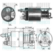 46077 Elektromagnetický spínač, startér HOFFER