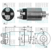 46094 Elektromagnetický spínač, startér HOFFER