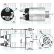 46133 Elektromagnetický spínač, startér HOFFER