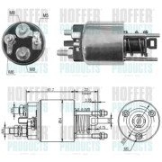 46145 Elektromagnetický spínač, startér HOFFER