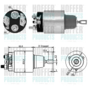 46146 Elektromagnetický spínač, startér HOFFER