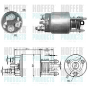 46152 Elektromagnetický spínač, startér HOFFER