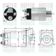 46167 Elektromagnetický spínač, startér HOFFER