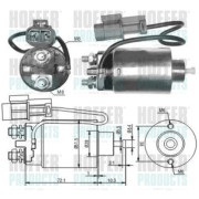 46180 Elektromagnetický spínač, startér HOFFER