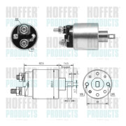 46292 Elektromagnetický spínač, startér HOFFER