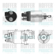 46309 Elektromagnetický spínač, startér HOFFER