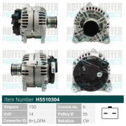 H5510304 HOFFER alternátor H5510304 HOFFER