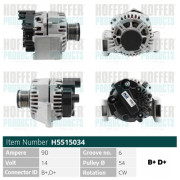 H5515034 generátor HOFFER