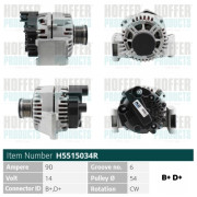 H5515034R generátor HOFFER