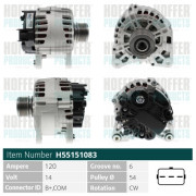 H55151083 HOFFER alternátor H55151083 HOFFER