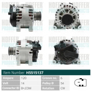 H5515137G generátor HOFFER