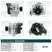 H5515220 generátor HOFFER