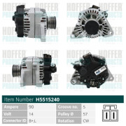 H5515240 generátor HOFFER