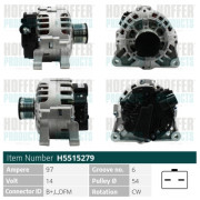 H5515279 generátor HOFFER