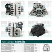 H5515280 generátor HOFFER