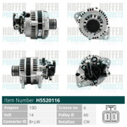 H5520116 generátor HOFFER